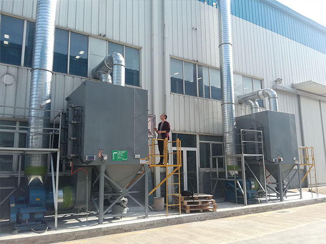 南京某电气公司密炼机除尘项目
